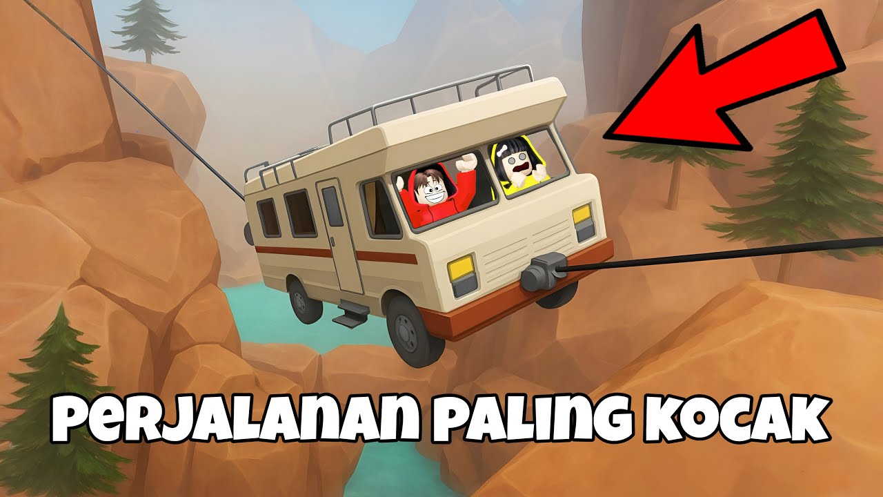 Yuta, Mio Dan Baby Pulang Camping Dengan Mobil RV || ROBLOX