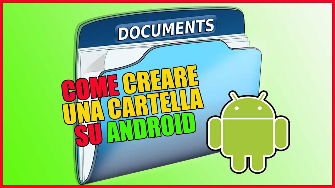 Come CREARE CARTELLE su ANDROID 📁📲