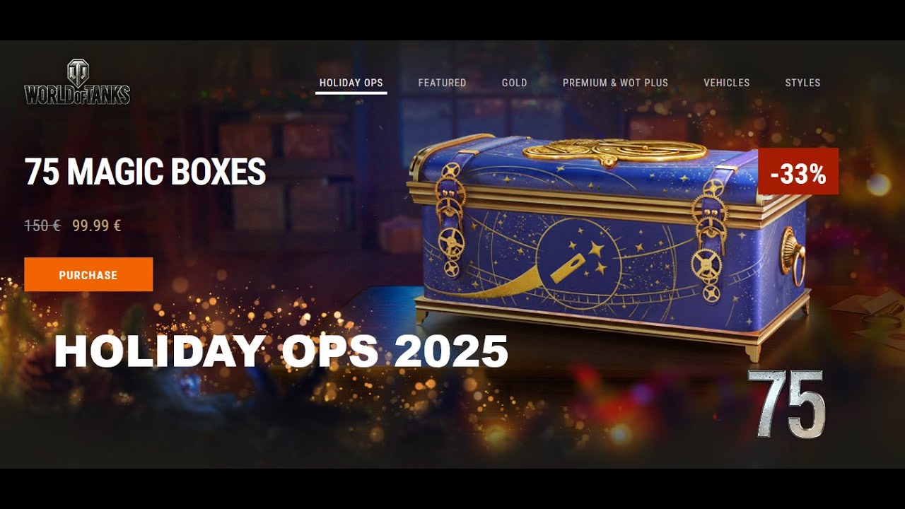 Holiday Ops 2025. Opening 75 large boxes.