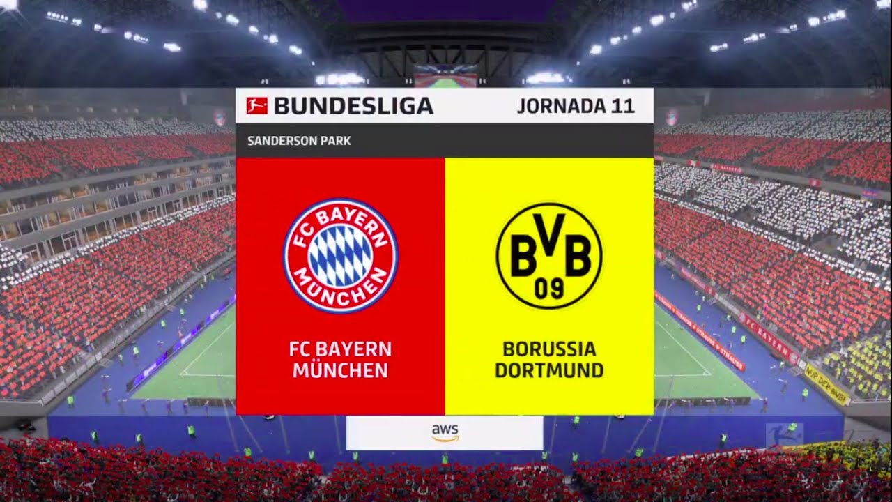 FIFA 22 | Bayern Munich vs Borussia Dortmund - Bundesliga - Español Latino (Gameplay PS4)