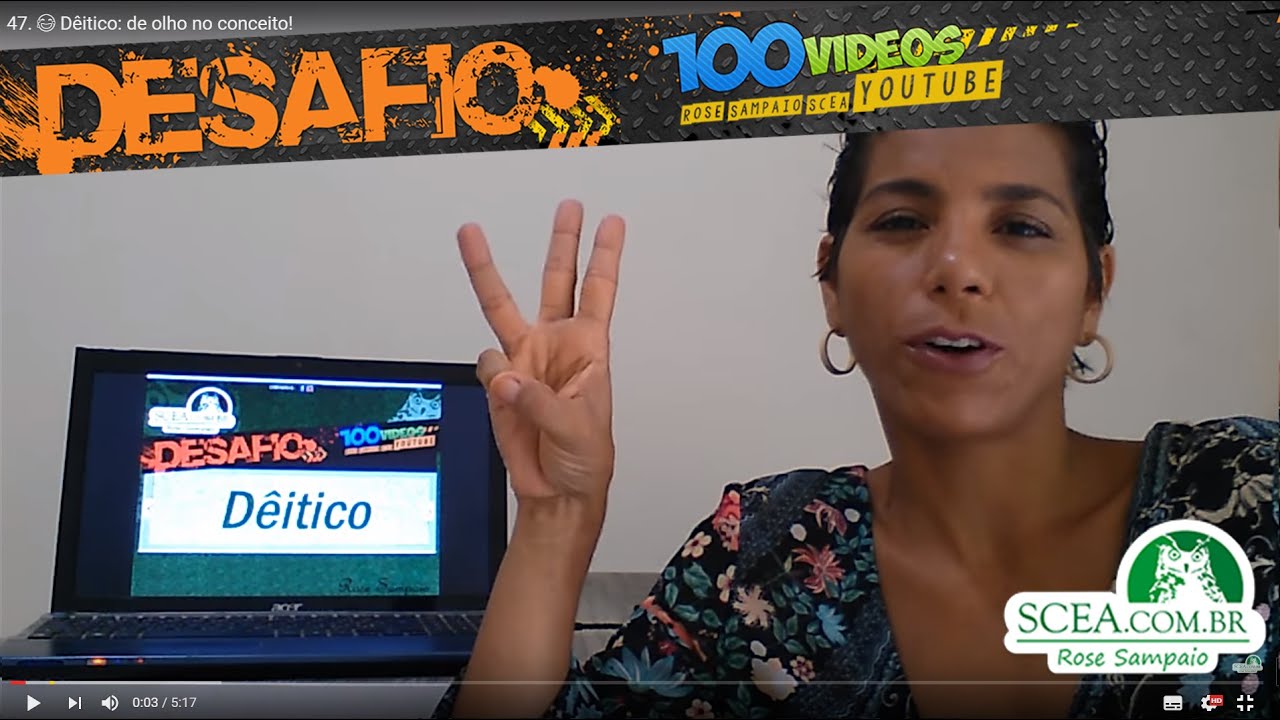 63. 😂 Dêitico: de olho no conceito!