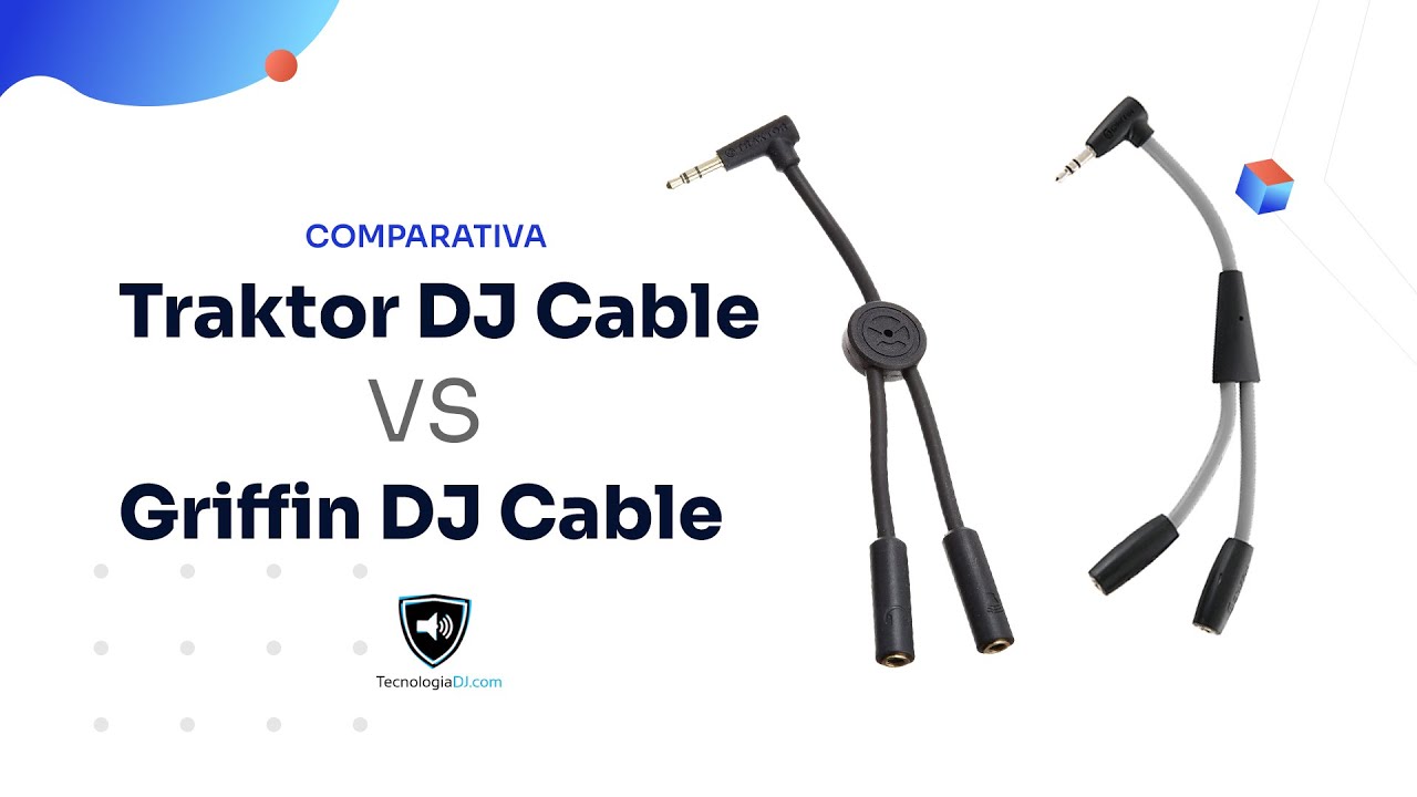 Comparativa Traktor DJ Cable y Griffin DJ Cable | TecnologiaDJ.com