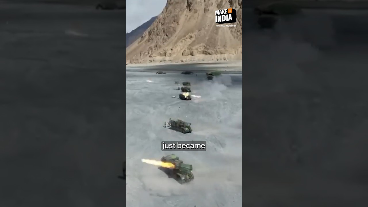 India&rsquo;s Pinaka Can Now Change Direction Mid-Air 🇮🇳🚀🔥