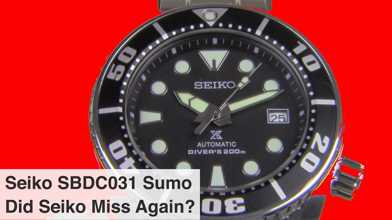 Обзор Seiko SUMO | Мы хотели их полюбить... Но не смогли