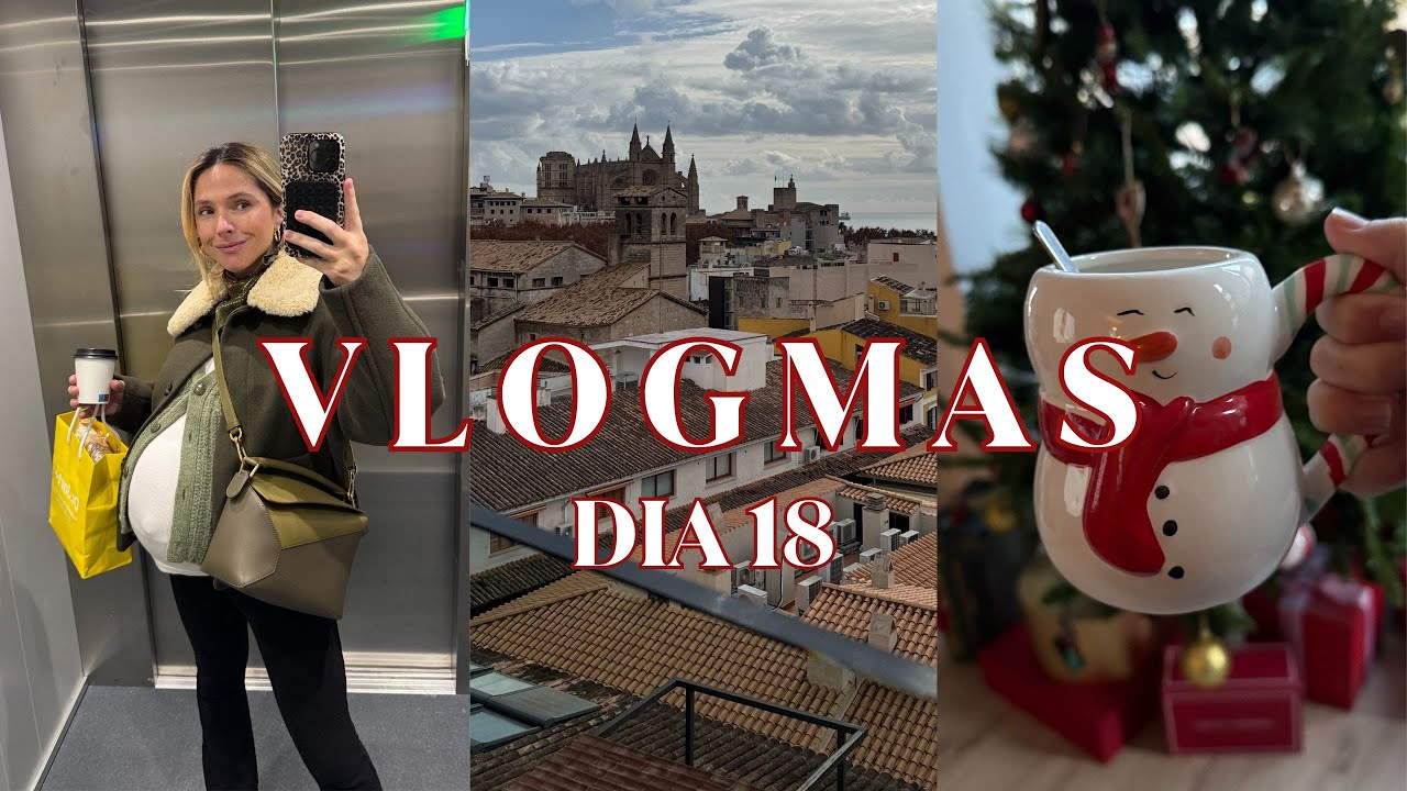 VLOGMAS 18 -  COMPRAS NAVIDEÑAS y TOUR de paritorios ❤️ | Julia March