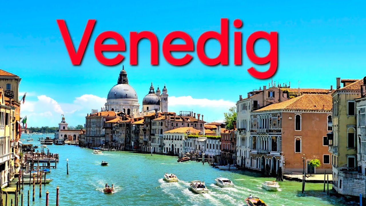 Venedig, Italien. #4K Video a relaxing walk of Venice, Italy.