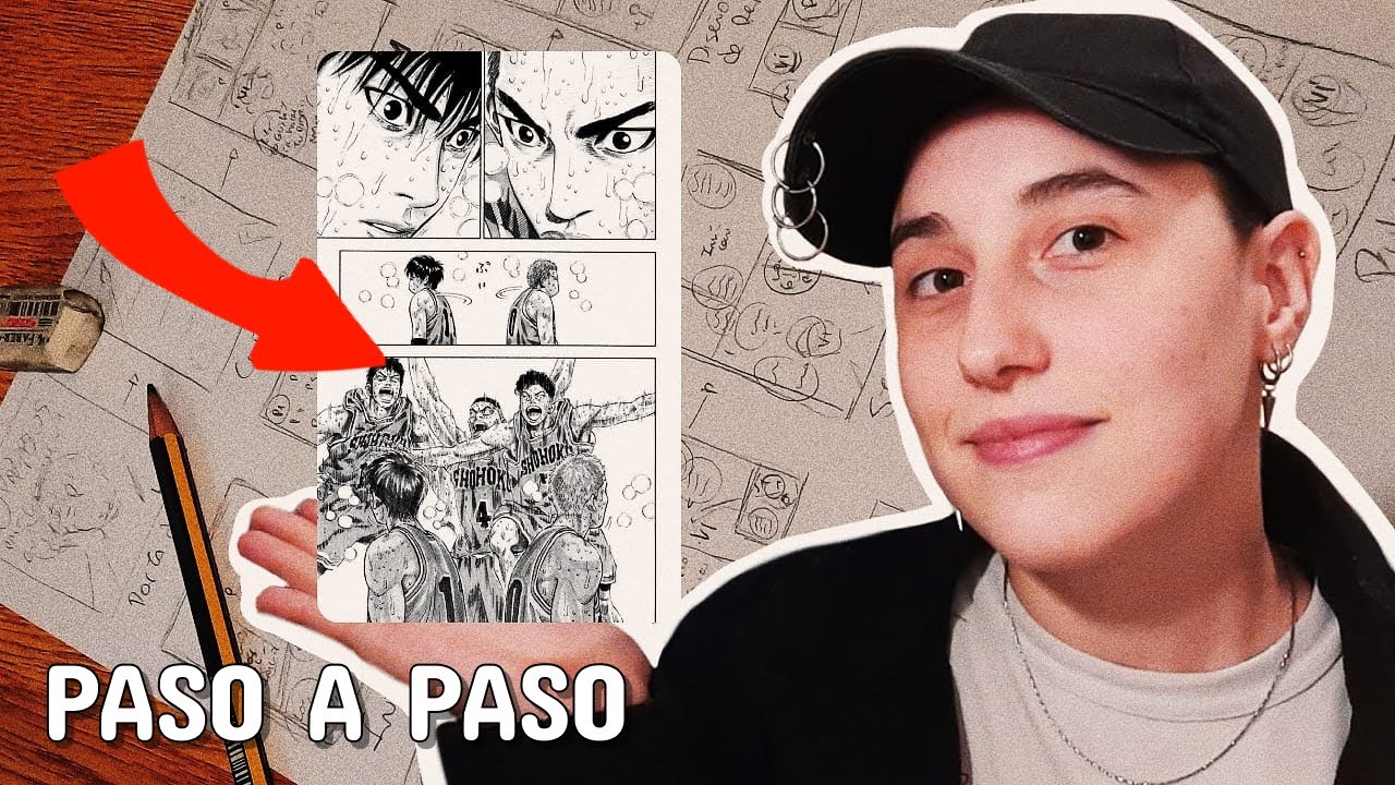 CÓMO HACER UNA PÁGINA MANGA EN TRADICIONAL DESDE CERO