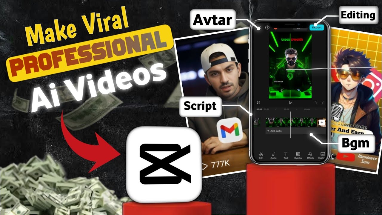 Make A Professional Tech Reels With AI | How to create viral AI tech reels | Vission builds