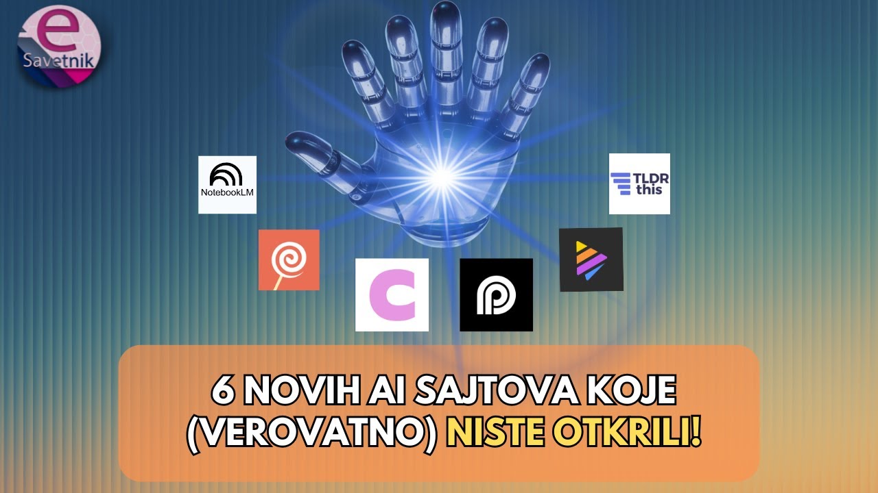 6 NOVIH AI sajtova koje još niste otkrili!