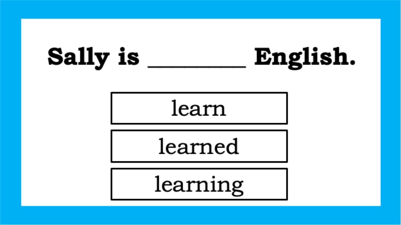 PRESENT CONTINUOUS Quiz 📚 Can you pass this Quiz?