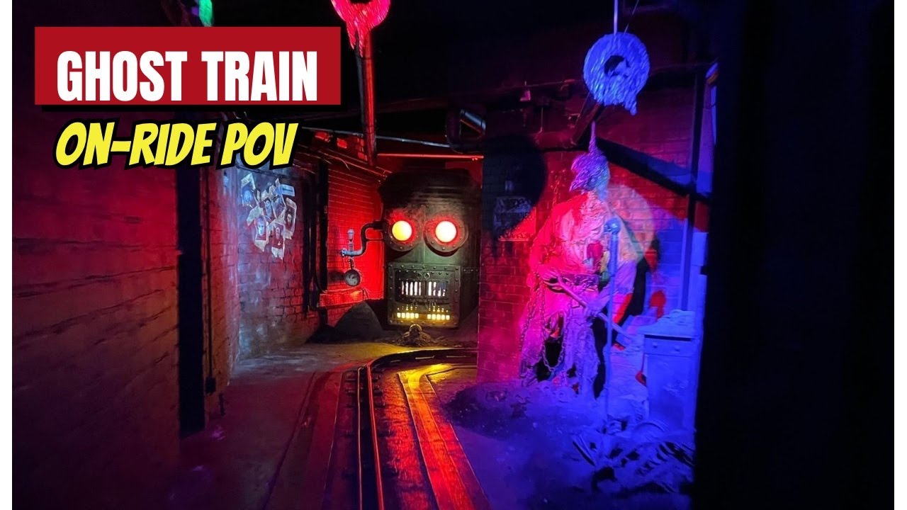 Front row POV on the World's Oldest ghost train