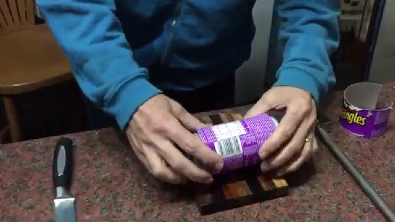 Easy Way To Cut Aluminium Cans for crafts etc