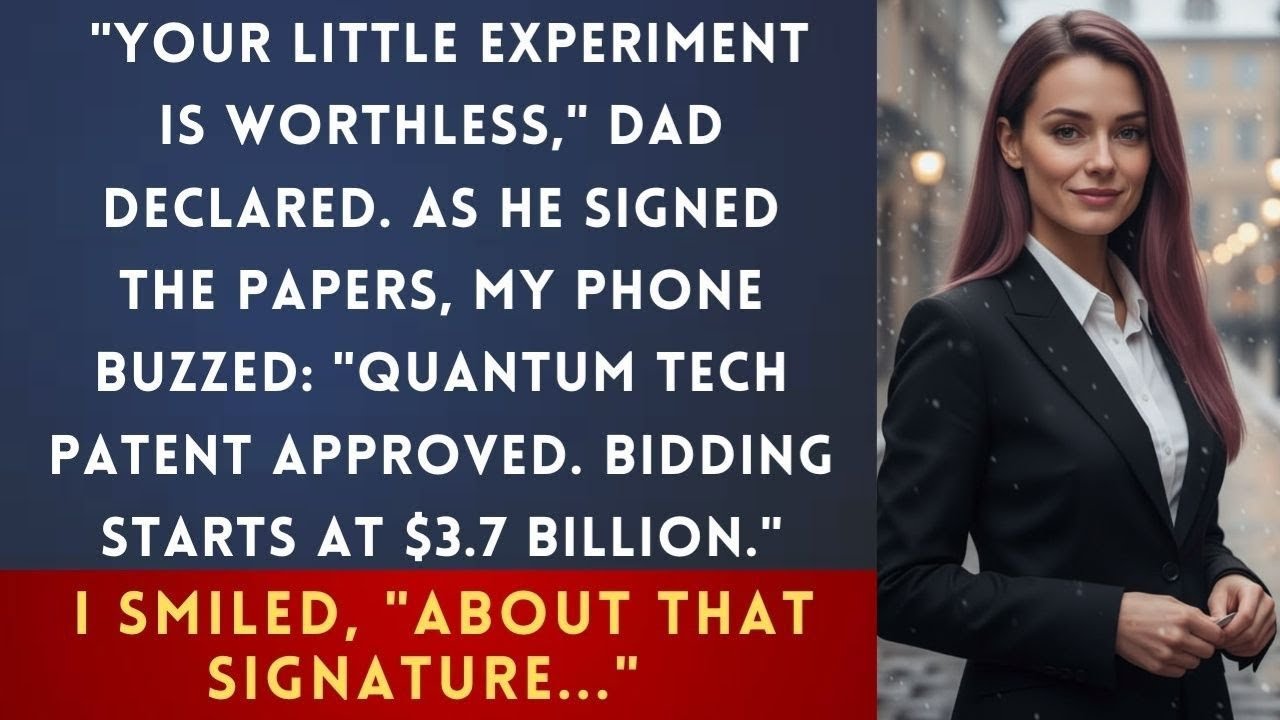 During Family Dinner, Dad Said 