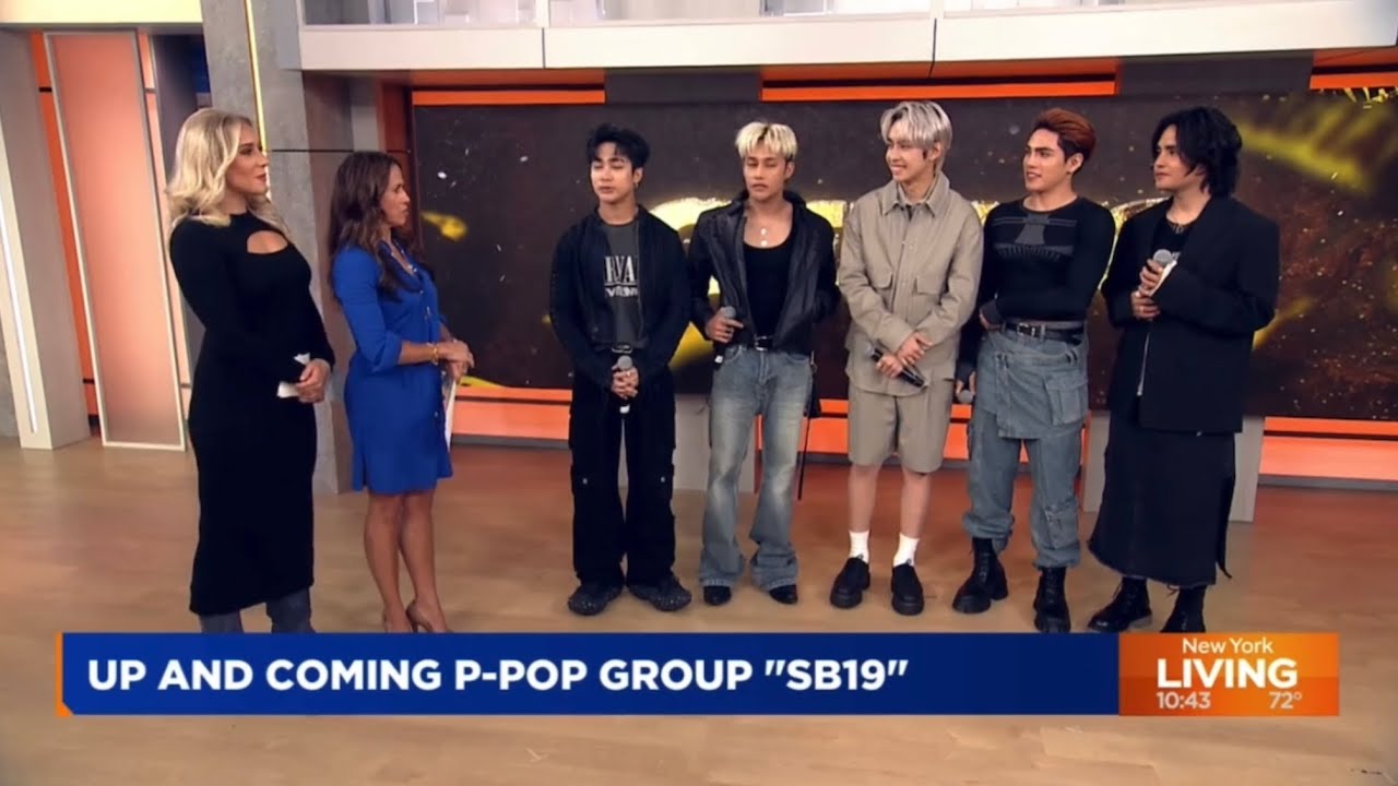 SB19 New York Living - full interview and GENTO performance
