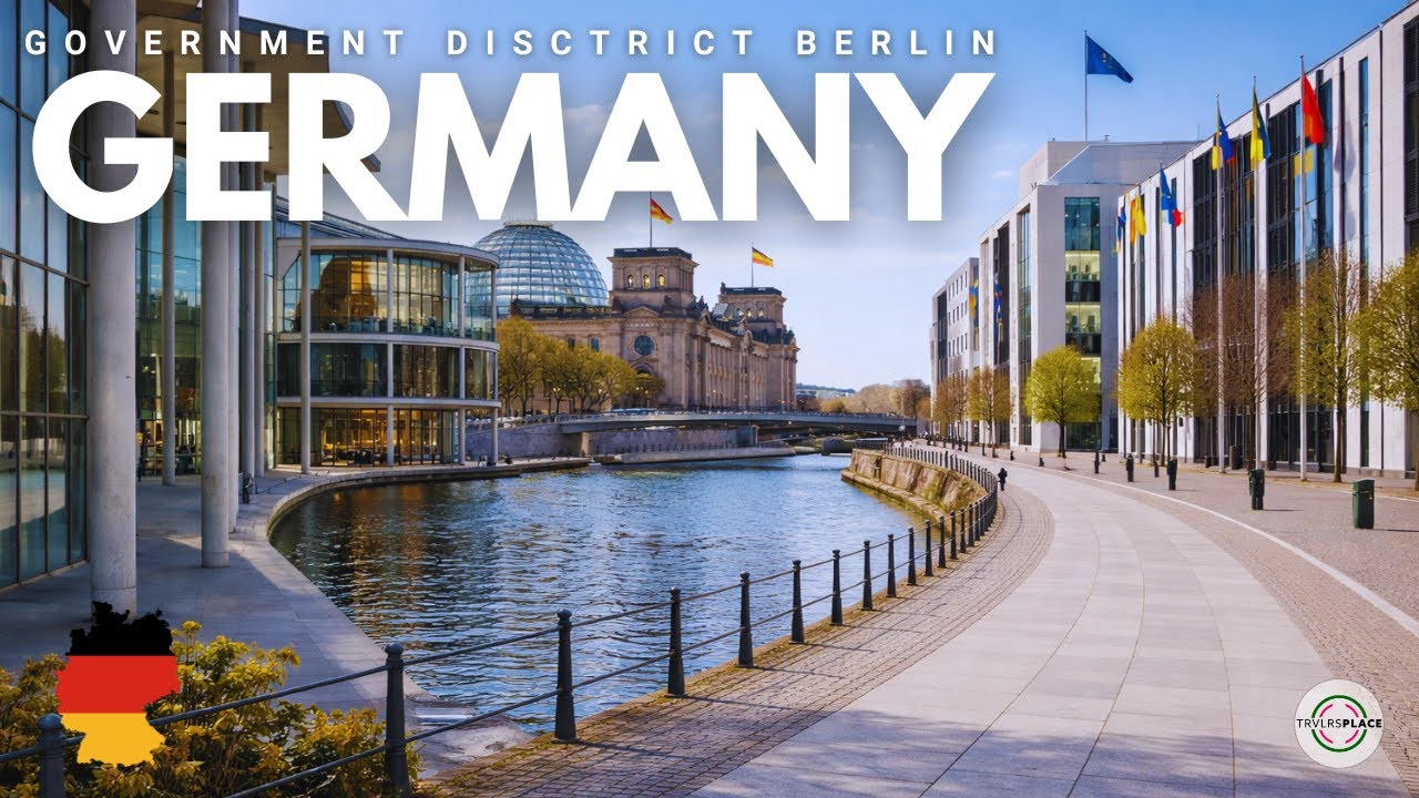 Walking Through Berlin&rsquo;s Government District | Reichstag, Brandenburg Gate & Spree