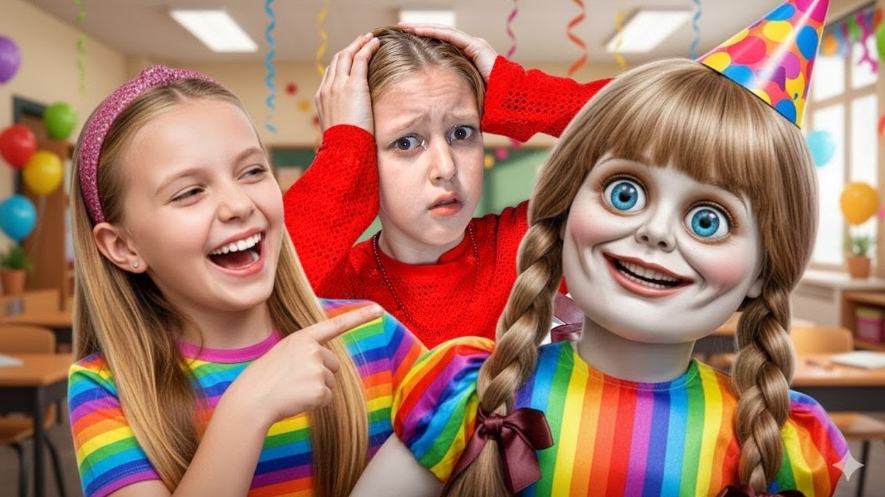 MELKA VS. ANNABELLE DÉMON! 👶 Élet szimulátor és mindennapok a Monster High-ban 🧟‍♂️
