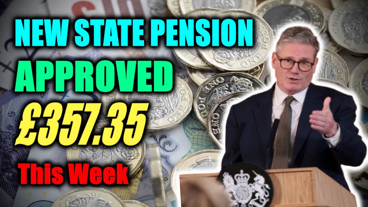 New State Pension - DWP Confirms &pound;357.35 Weekly Maximum Payment Approved! Retirees Win Big
