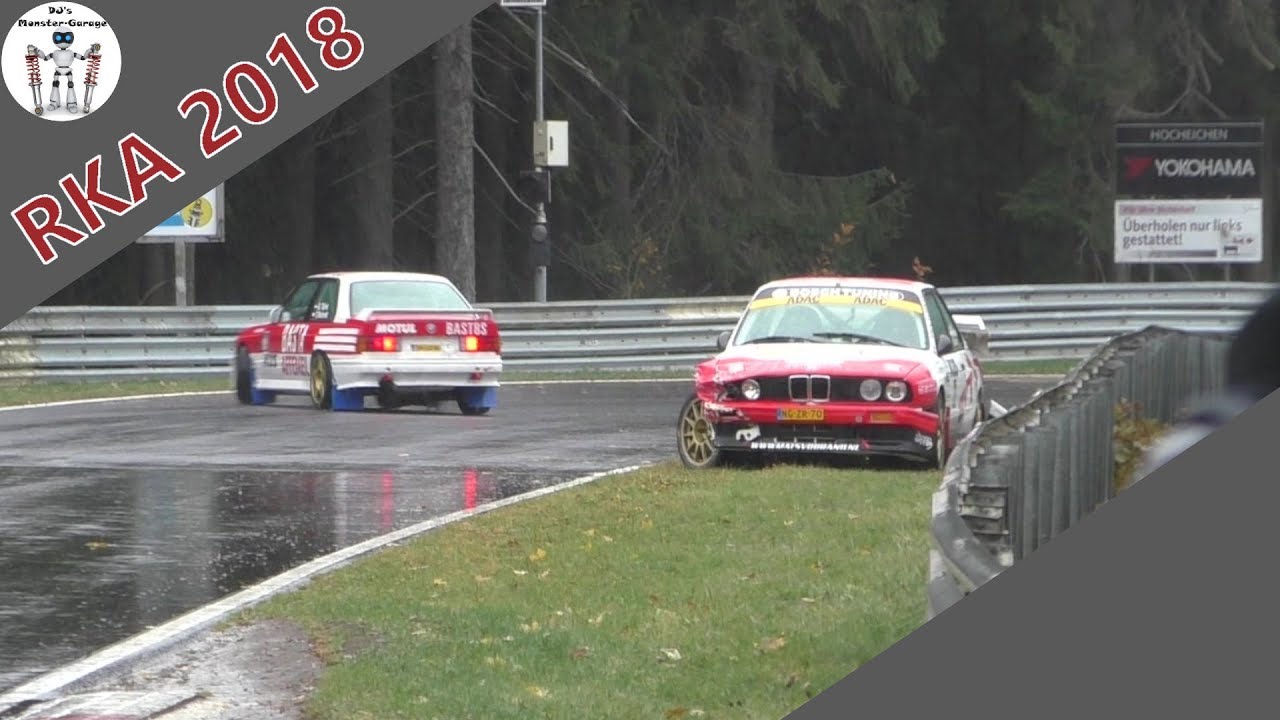 Crashes and Action Rallye Köln Ahrweiler 2018  Nordschleife Backwards