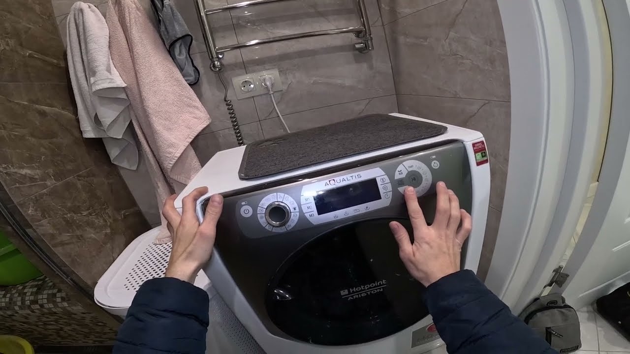 Зависла стиральная машина #HOTPOINT-ARISTON Ошибка F5 | Как устранить своими силами