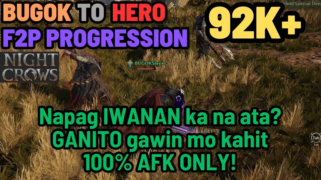 Night Crows ULTIMATE F2P Guide To Achieve 92K+ POWER, 100% AFK ONLY!  | NFT GAME | PLAY TO EARN
