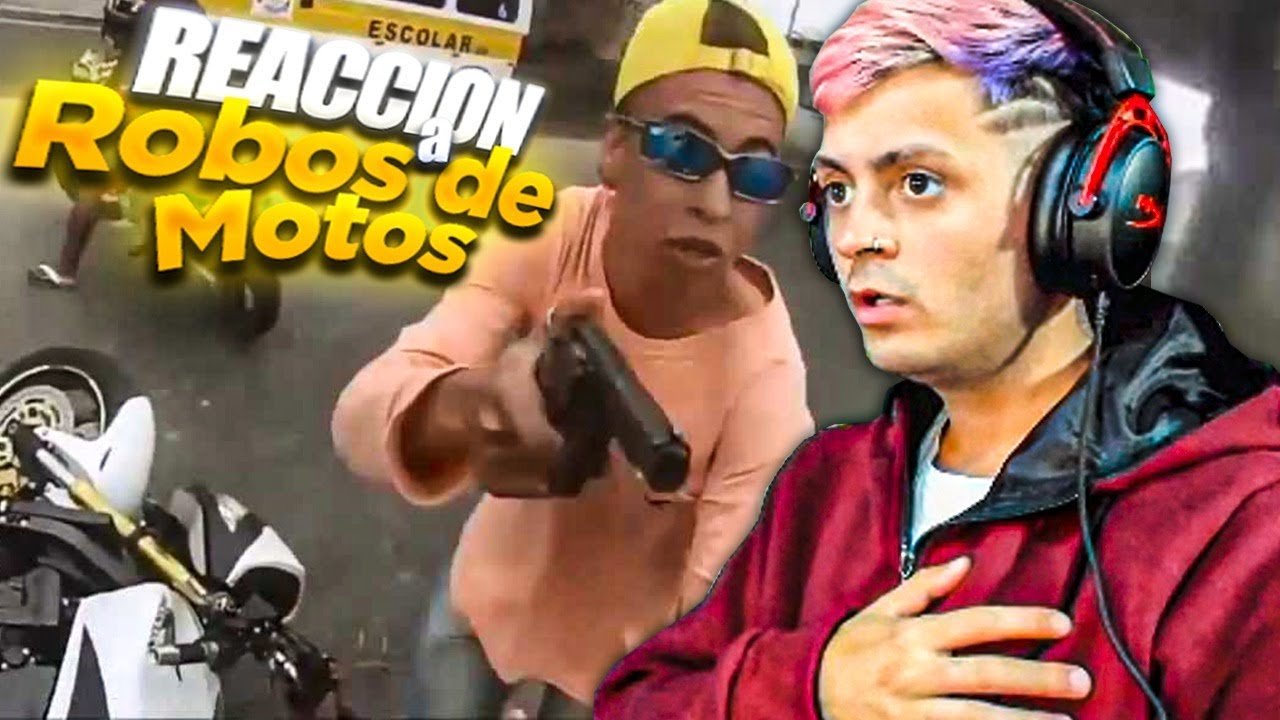 ROB0S DE MOTOS CAPTADOS EN CAMARA ! *termina mal*