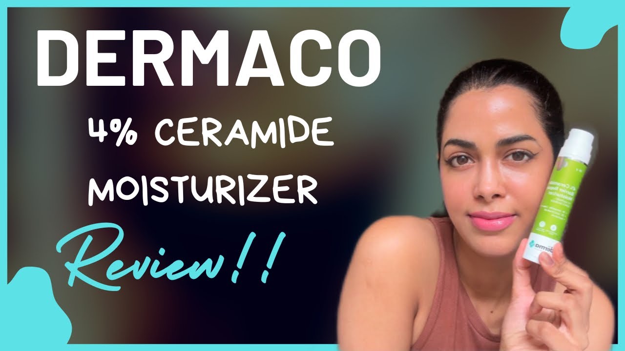 Dermaco 4% ceramide moisturizer review nonsponsored detailed, barrier repair