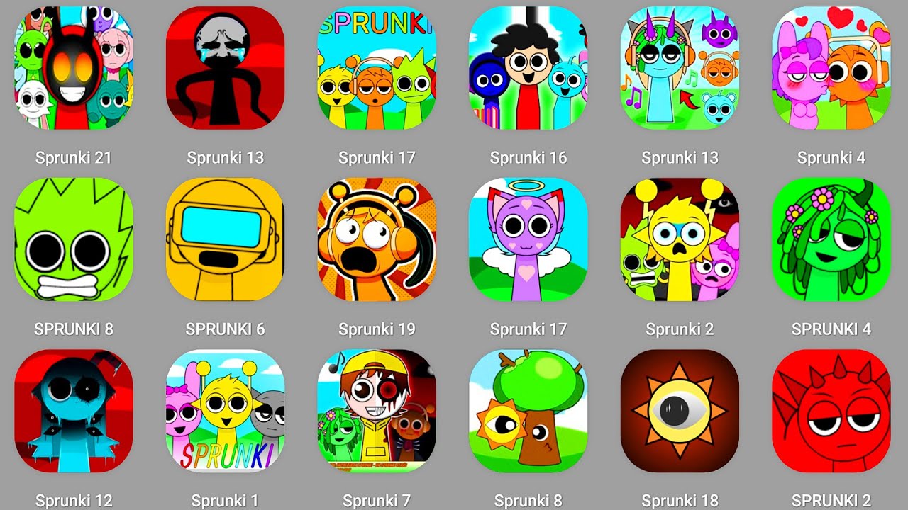 Incredibox Sprunki: Sprunki Phase 1 + 2 + 3 + 4 + 5 + 6 + 7 + 8 + 9 + 10 + 11 Style .!!!!!!!!