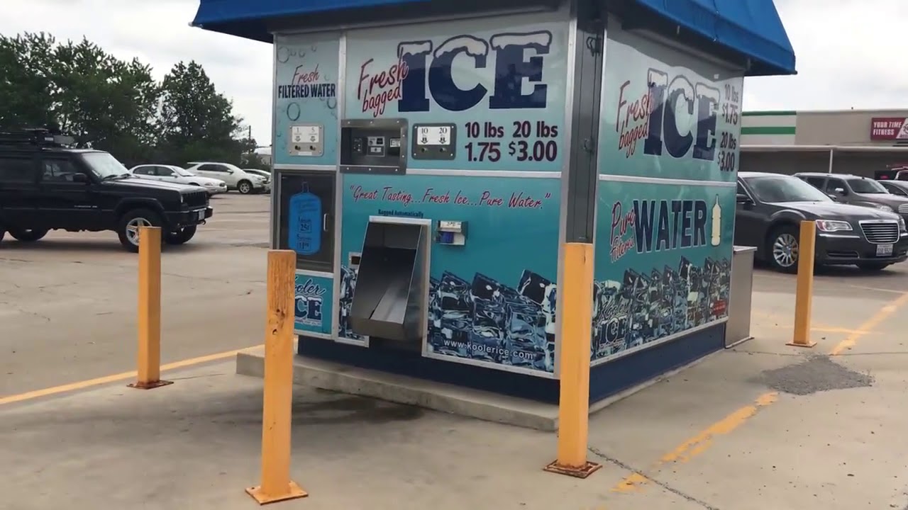 Kooler Ice Vending Machine Owner - Dave Waters of Clinton, IL