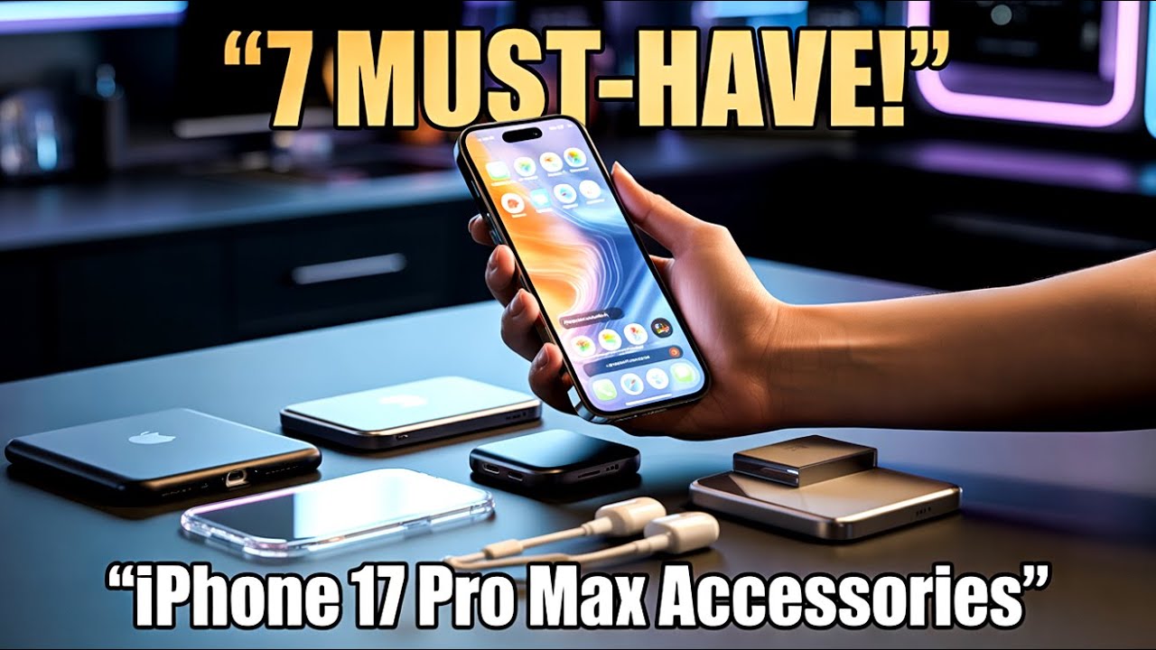 7 MUST HAVE iPhone 17 Pro Max ACCESSORIES! Cases / Fast Chargers ✅