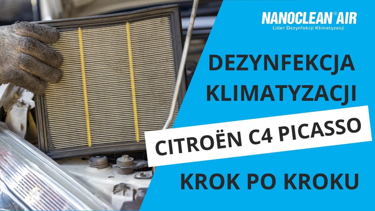 CITROEN C4 PICASSO I - odgrzybianie klimatyzacji