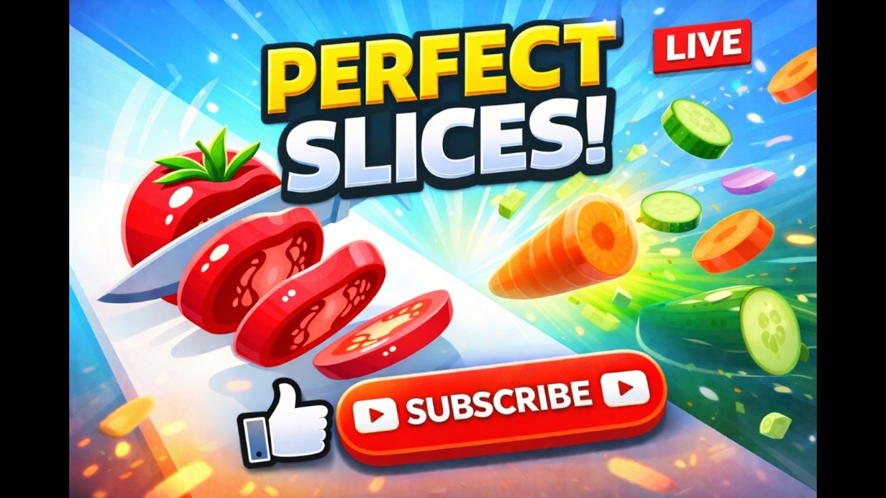 LIVE | Perfect Slice Gameplay Satisfying Cuts 🔪#shorts #shortsfeed #gaming #viral