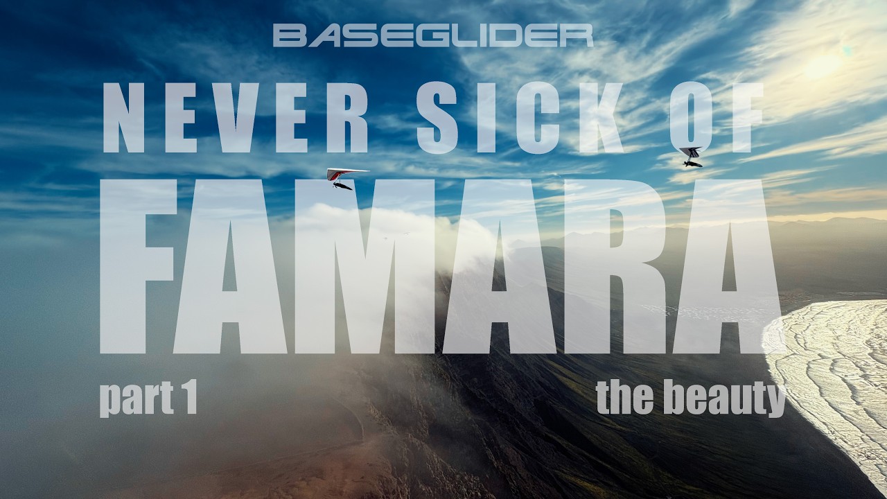 Never sick of Famara! part 1 the beauty of Hang Gliding