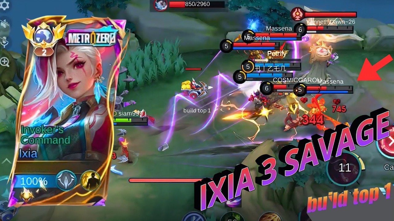 IXIA Went SAVAGE in This Ranked Match! | MLBB Full Gameplay #mlbb #mobilelegends