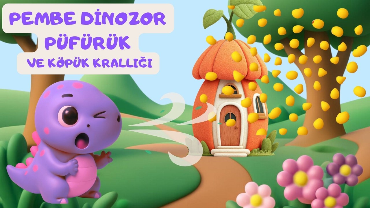 Pembe Dinozor Püfürük ve Köpük Krallığı | Animasyon Uyku Masalı (4-7 Yaş )