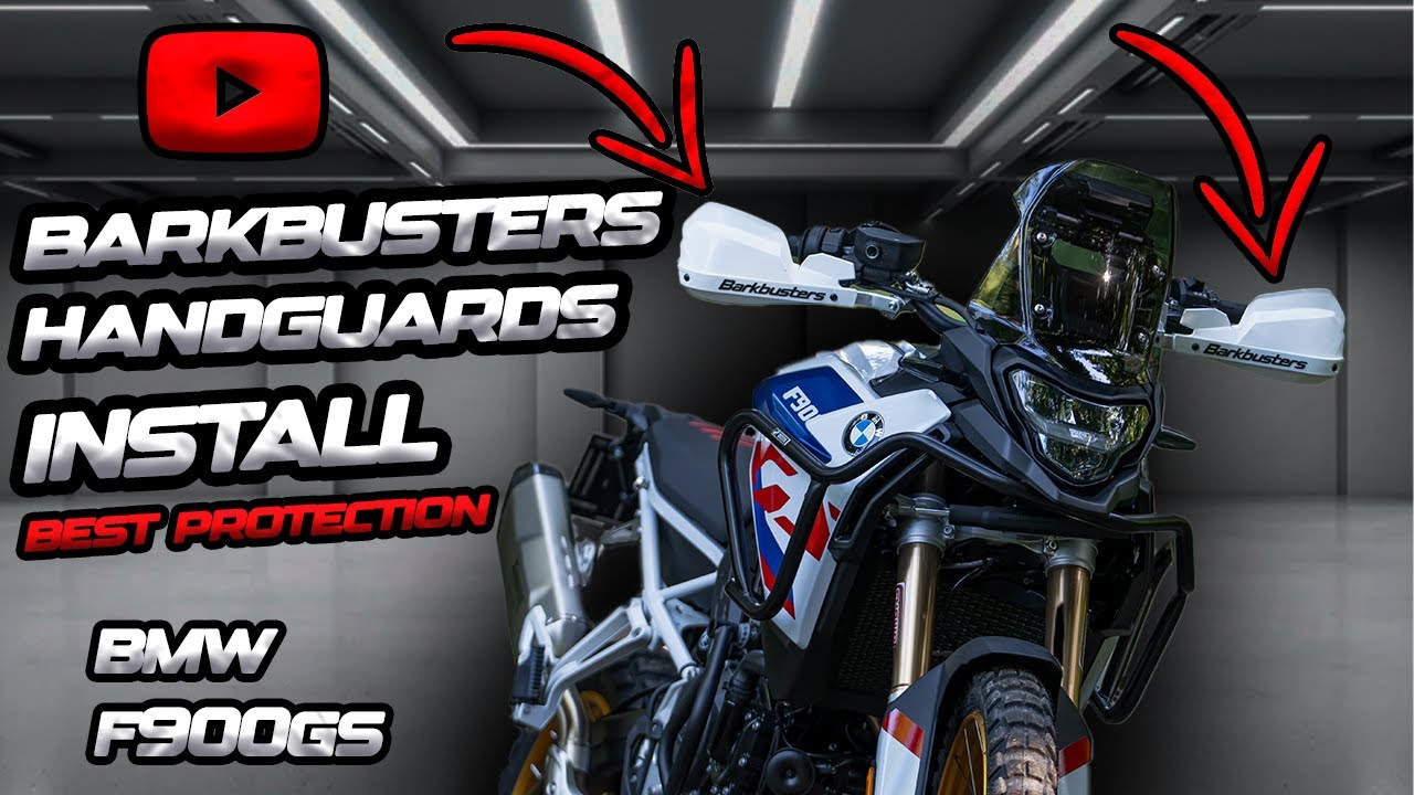Protege mains Barkbusters sur BMW F900 GS