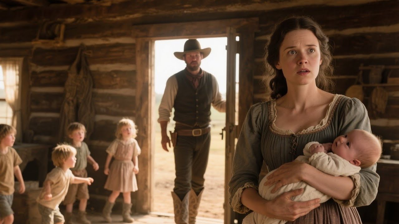 The Wealthy Rancher Came to Collect a Debt — But Discovered a Young Widow Caring for Five Children