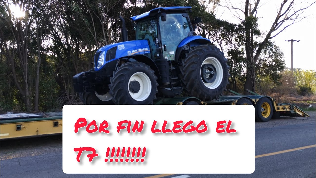 Después de mucho esfuerzo se logró el objetivo!!!!! - New Holland T7 190 - Benjamín Mottino