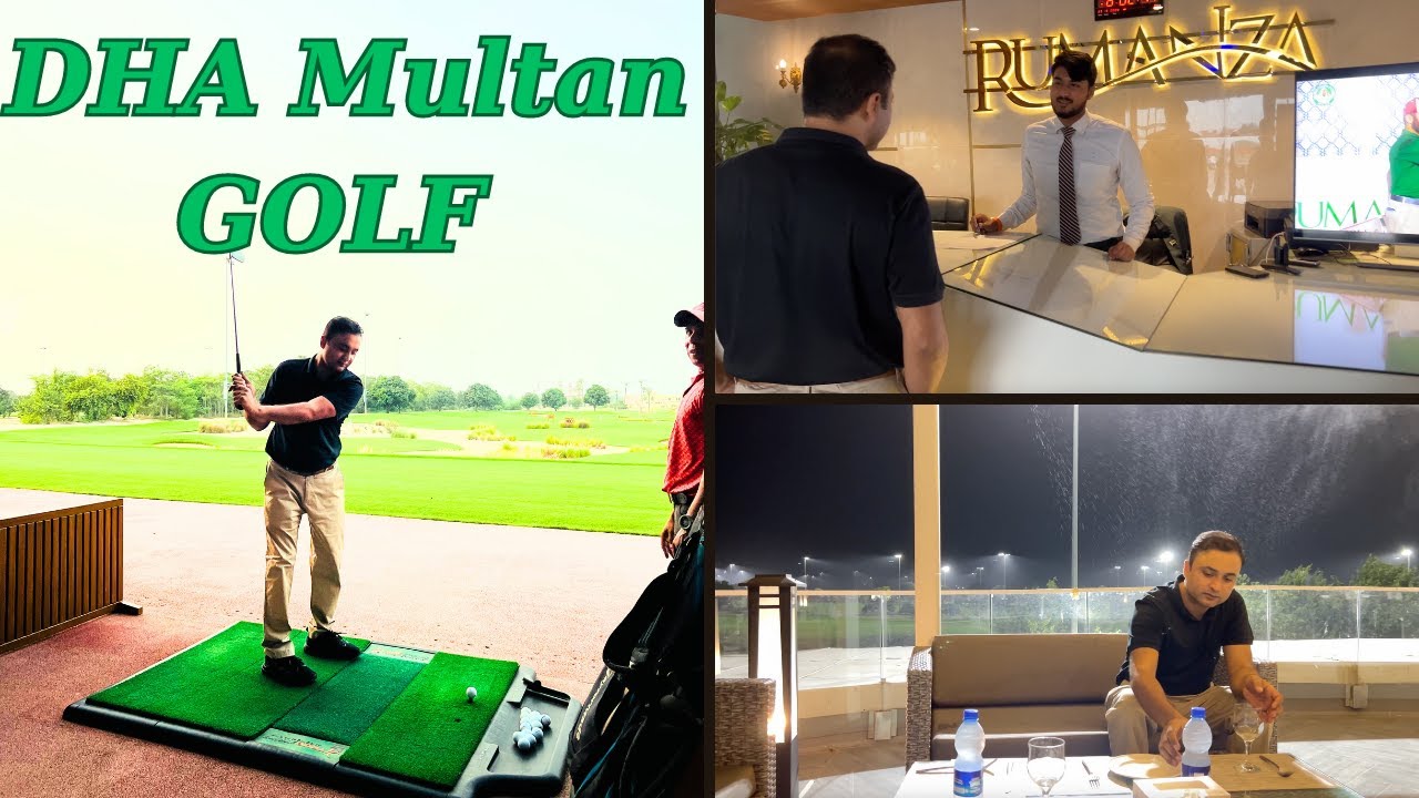 Rumanza Golf Club ⛳️ DHA Multan Visit - DailyVlog - Amin Khan
