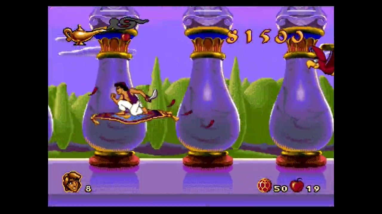 Aladdim fase7 - Mega Drive