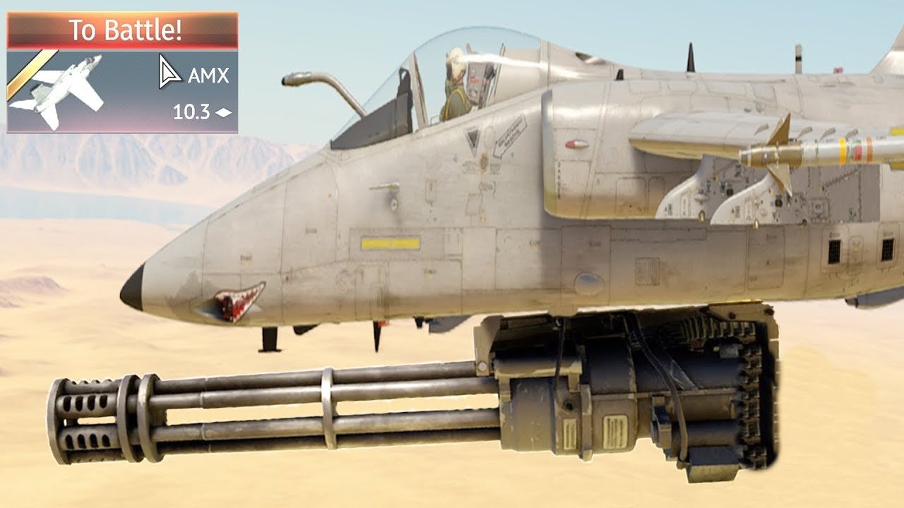Mini A-10 💥💥💥GRINDING New Brazilian AMX Jet....