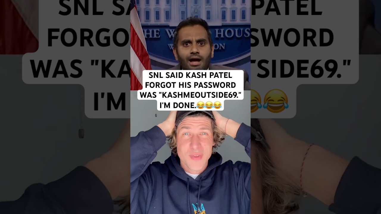 В SNL сказали, что Каш Патель забыл свой пароль 