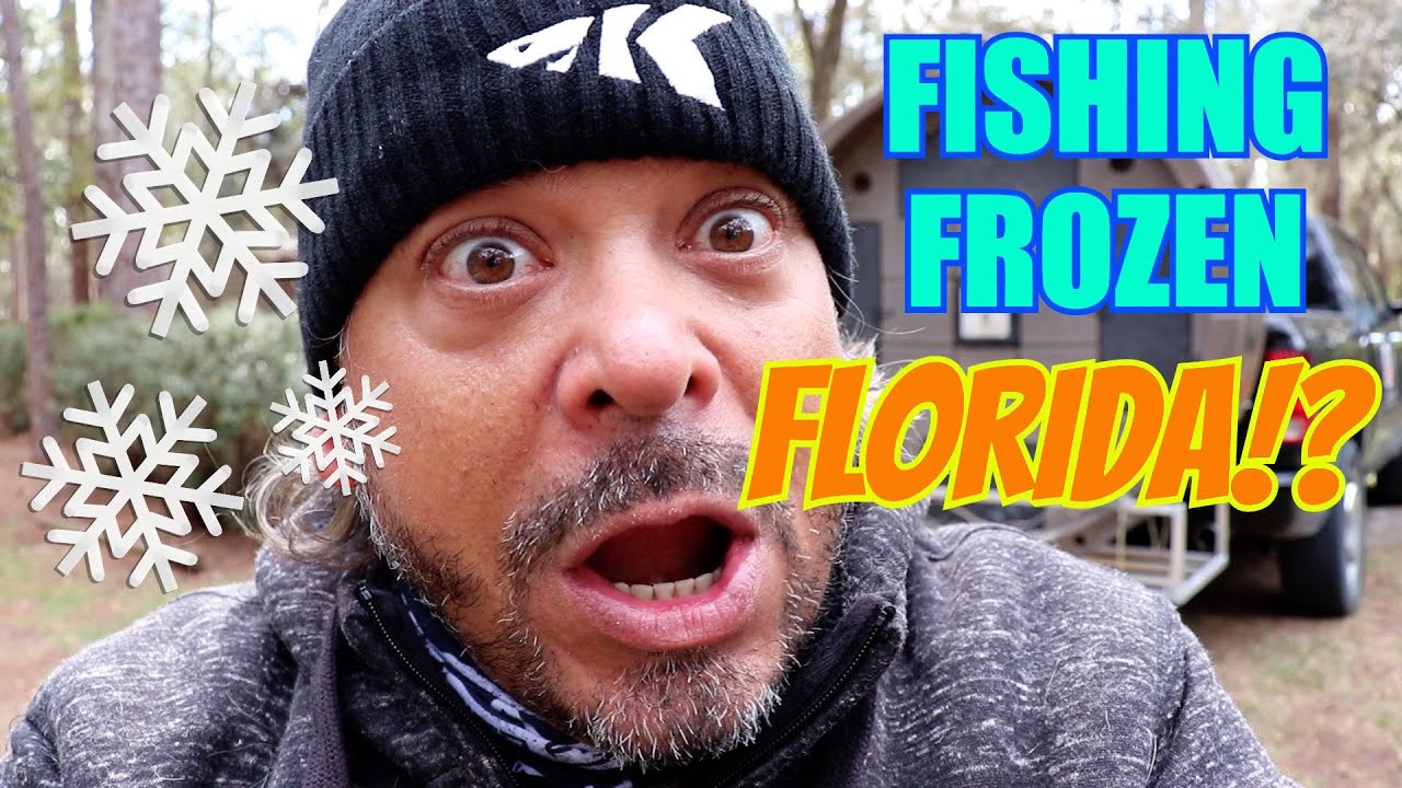 Bass Fishing A WINTER STORM in FLORIDA?? Do COLD Weather Techniques work HERE?!?