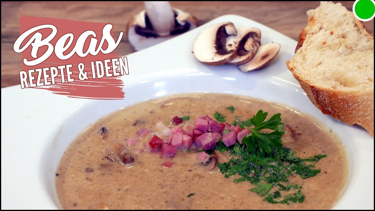 Champignon Rahmsuppe 🍲 Pilzsuppe