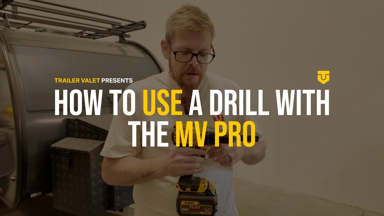 Как использовать дрель с прицепным устройством MV-Pro