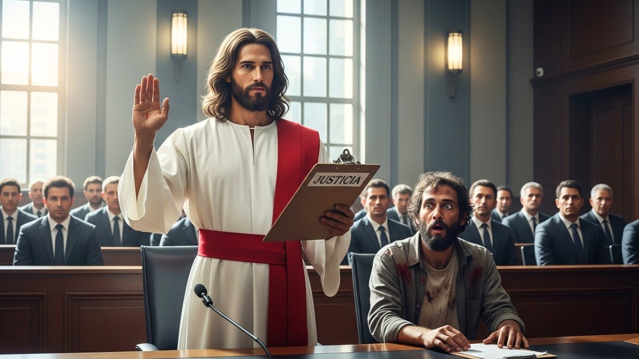 « Le juge entend : “Je suis son avocat”… et Jésus apparaît pour sauver l’aîné ! »