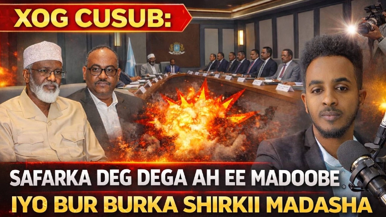 Deg Deg Axmed Madoobe oo Muqdisho Ka cararaya & Xasan shiikh waa Waji cusub.....