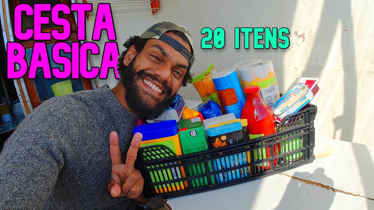 MONTEI UMA CESTA BÁSICA DO BRASIL EM PORTUGAL 🇵🇹