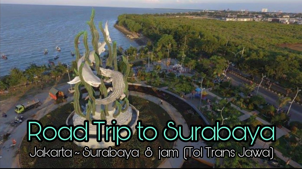 JAKARTA ~ SURABAYA 8 JAM || VIA TOL TRANS JAWA ||