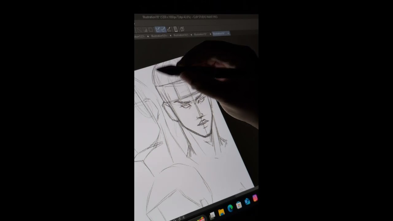 Just drawing. Draw with me..