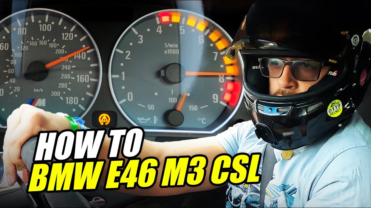 SINGING the BMW E46 M3 CSL Through the Green Hell!